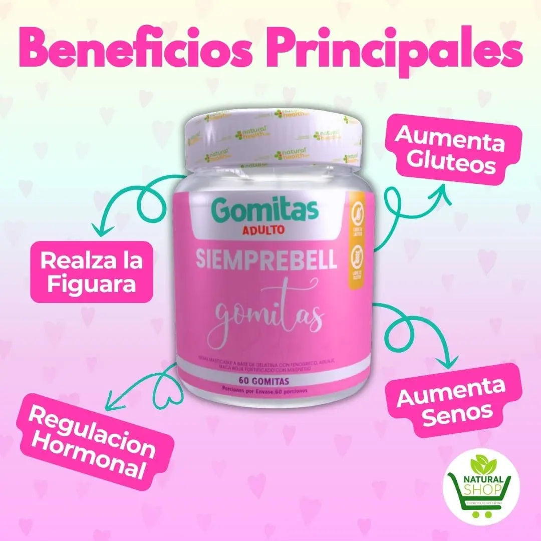Gomitas BBL SiempreBell