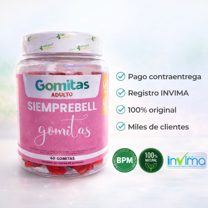 Gomitas BBL SiempreBell